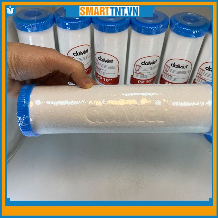 Lõi lọc nước số 1 PP 10'' 5 micron hàng chính hãng Đại Việt cao cấp, hàng đẹp Smarttnt.vn