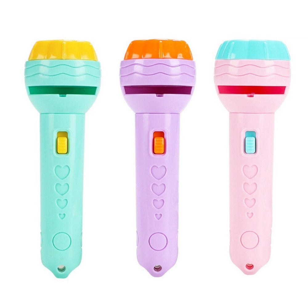 Đồ chơi cho bé Đèn pin chiếu 80 hình ảnh nhiều chủ đề, Đồ chơi thông minh Space Kids