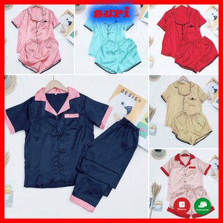 Phi2 đồ bộ mặc nhà chất phi lụa mềm mại #đồ ngủ | đồ bộ nữ | váy ngủ | pijama | pyjama | pizama ---