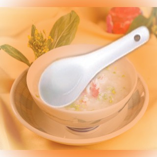 Combo 10 muỗng sứ trắng