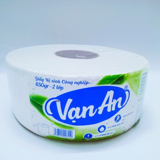 Giấy  cuộn lớn Vạn An 100% bột giấy