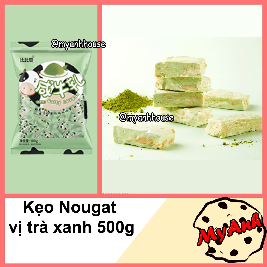 KẸO NOUGAT ĐỦ VỊ BỊCH 500GR DATE 9 THÁNG