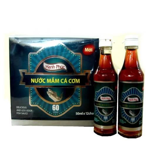 Nước mắm Hạnh Phúc chai 50ml x 10 chai