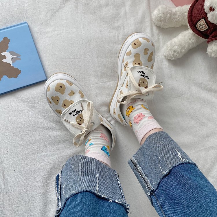 [ Mã 66CBSALE giảm 30K đơn 200K] Giày Thể Thao Canvas Nữ Cổ Thấp Cột Dây Thời Trang | BigBuy360 - bigbuy360.vn