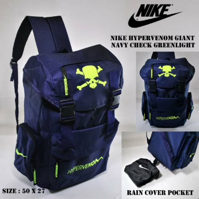 Ba Lô Đi Học Họa Tiết Nike Năng Động Thời Trang Dành Cho Bé