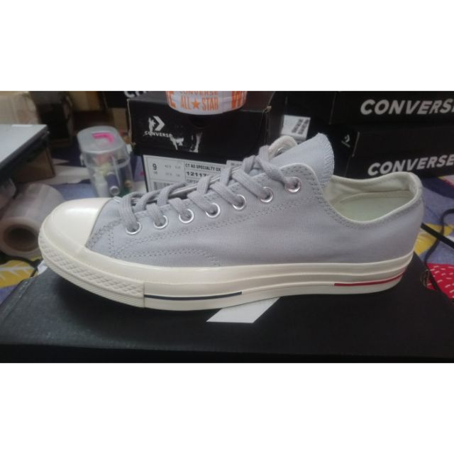 Giày converse sample vải xám size 42.5 Auth new