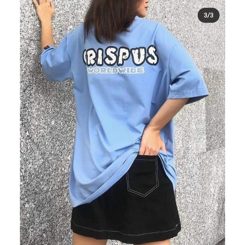 Áo thun tay lỡ phom unisex , phom thụng crispus (hình chụp thật 100%)