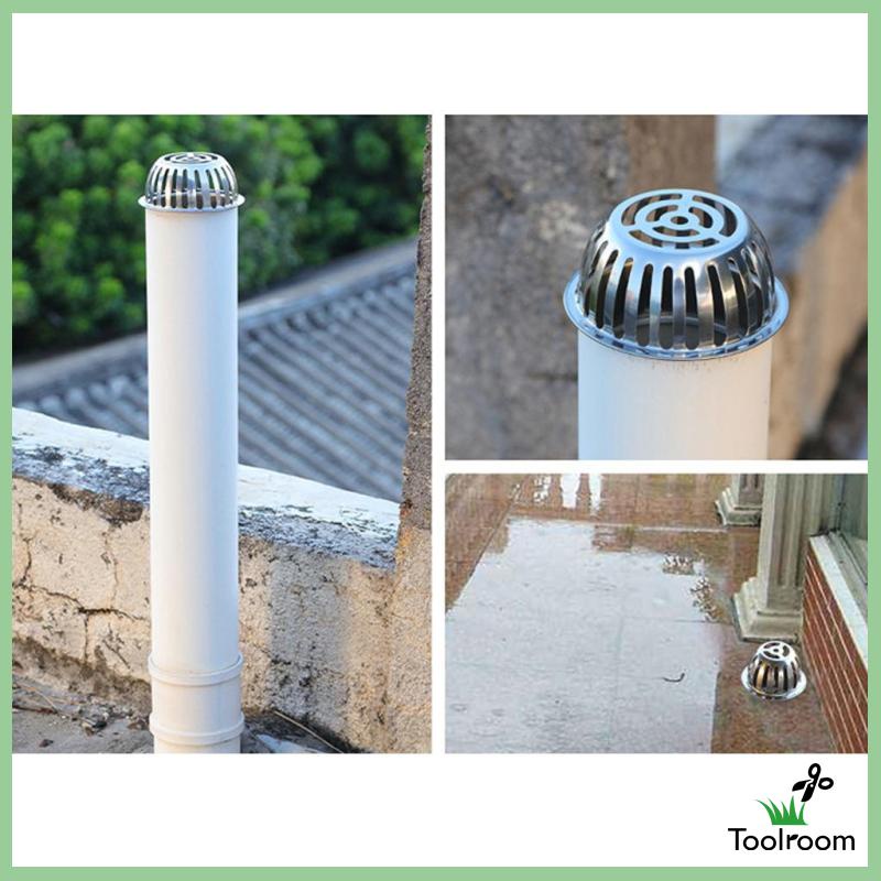 Nắp Đậy Cống Thoát Nước Sàn Ban Công Bằng Thép Không Gỉ 65mm