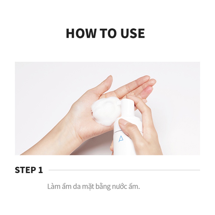 Sữa Rửa Mặt Tạo Bọt Cho Da Nhờn Aestura Theracne365 Bubble Cleanser 150ml GomiMall