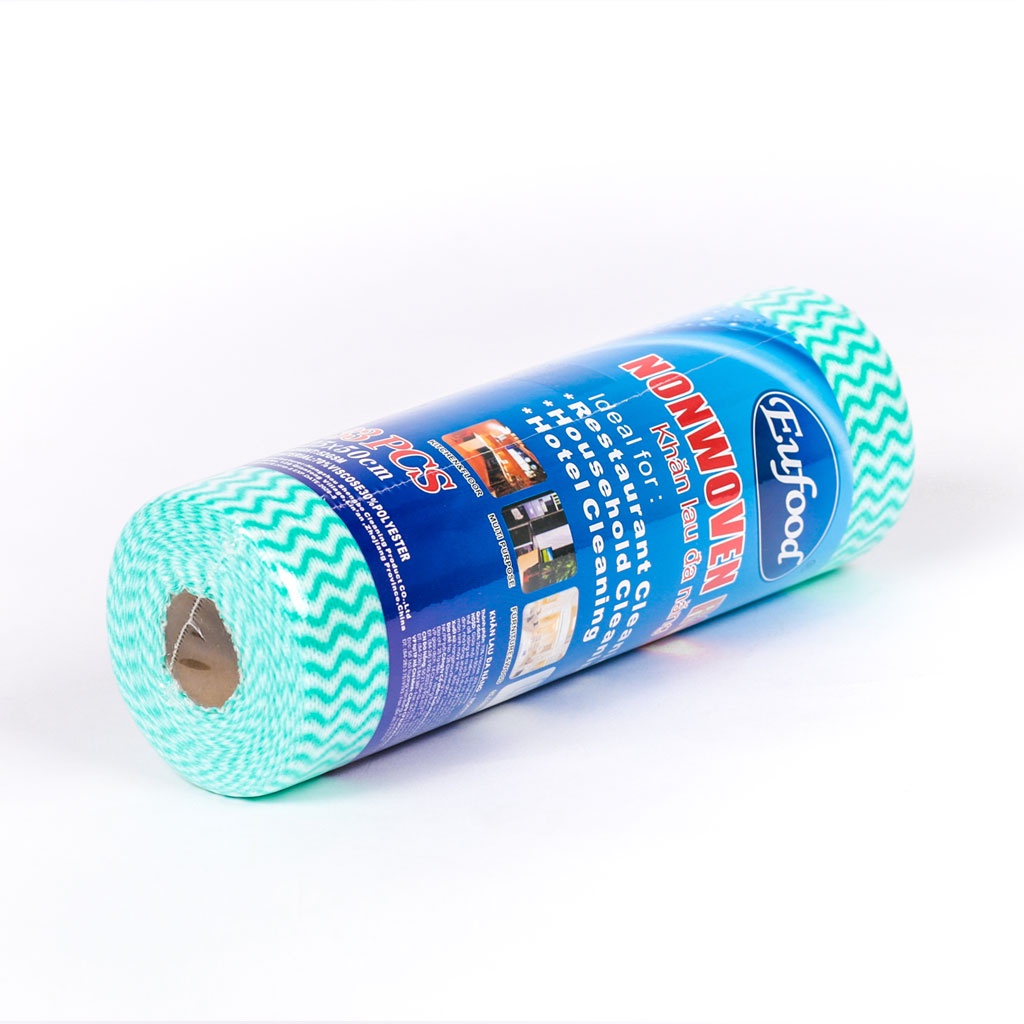 Khăn Lau Đa Năng Cuộn 25cm x 50cm (33 cái/cuộn) - EUFOOD Việt Nam - Đồ Gia Dụng Nhà Bếp, Nhập Khẩu Chính Hãng