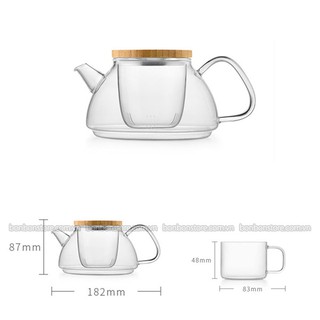 BỘ TRÀ THỦY TINH SAMADOYO (T92)