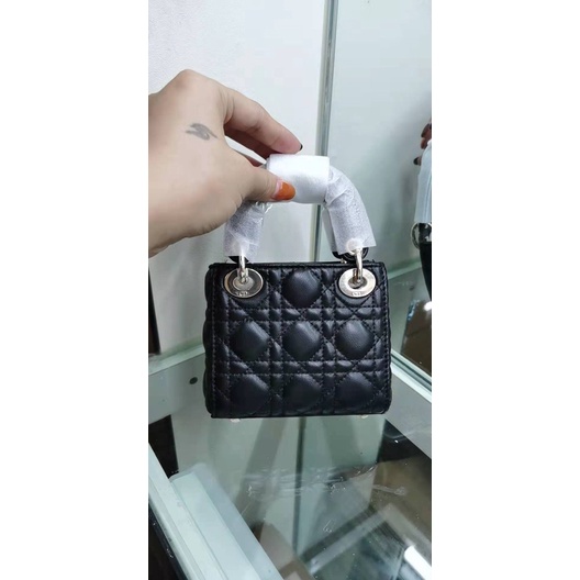 Túi xách size nhỏ thời trang nữ thương hiệu Dior CD da thật cao cấp hàng vip 1-1