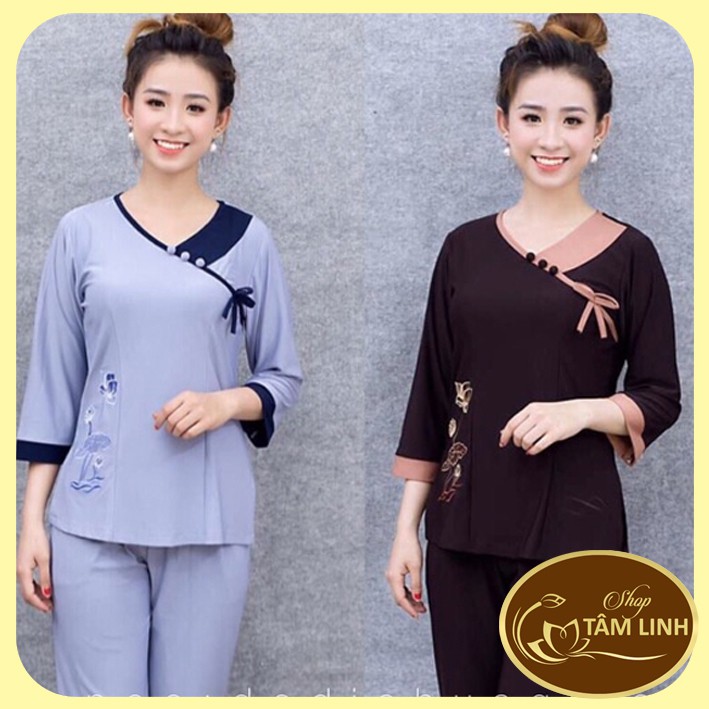 Đồ Lam Đi Chùa _Tim Nơ
