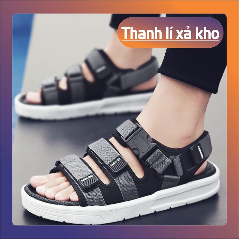 ⚡️ ⚡️ nam khóa bấm,dép quai ngang Ullzang 3 quai đi học đi chơi cực ấn tượng