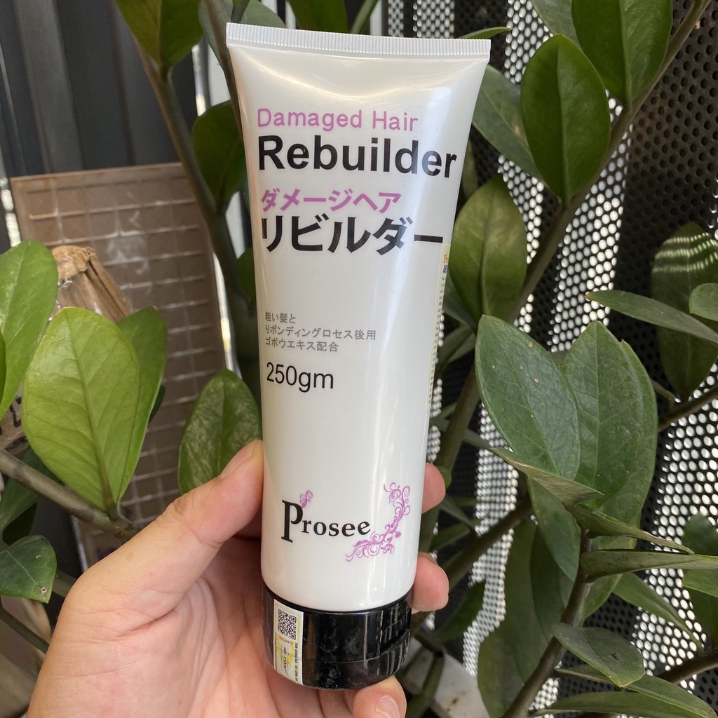 Best Seller Xả khô dưỡng tóc chuyên sâu hàng ngày Prosee Damaged Hair Rebuilder Ae04 250g