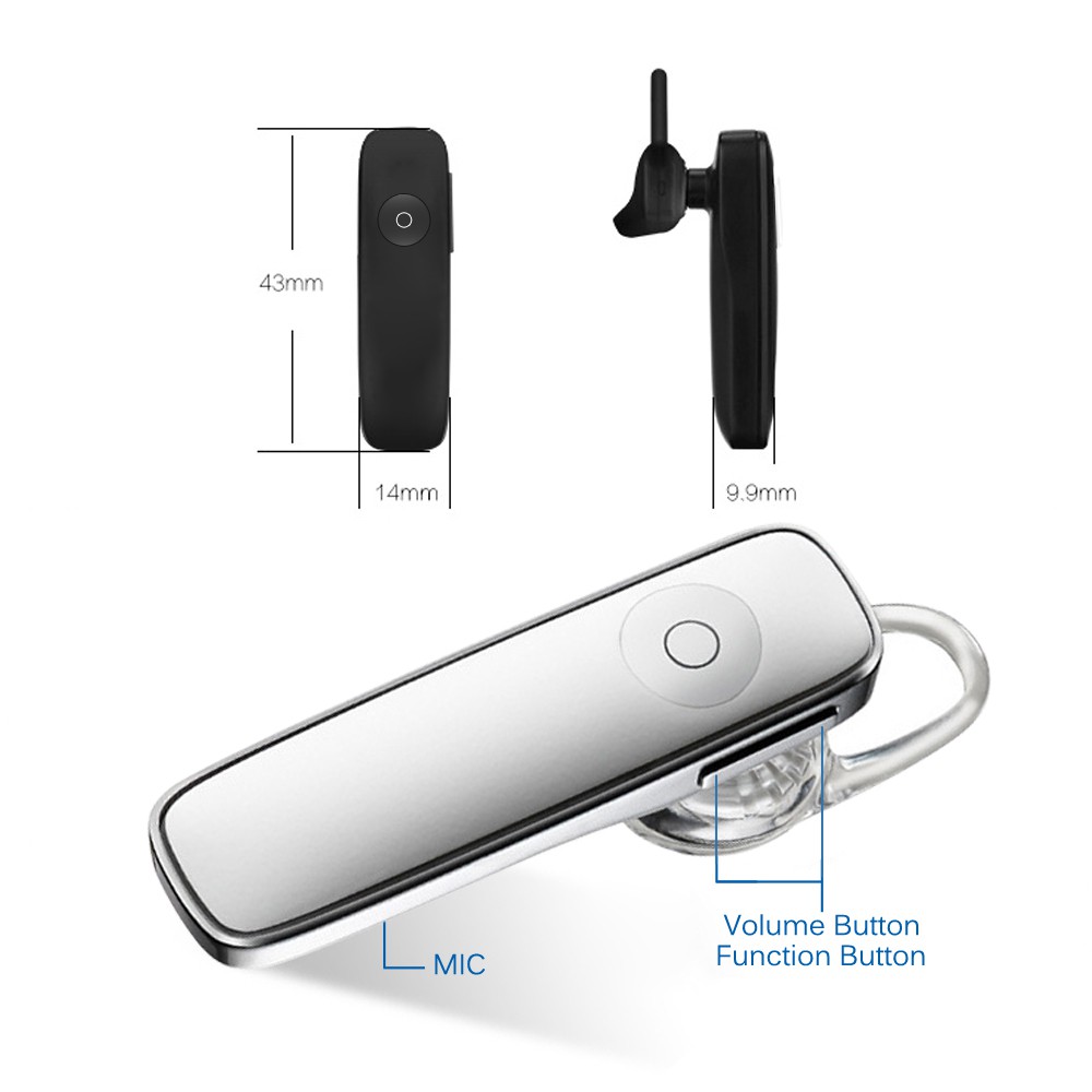 Tai Nghe Bluetooth M165 Có Mic Cho Điện Thoại Thông Minh