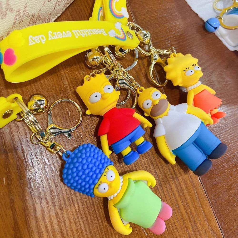 Móc Khóa Hình Nhân Vật Phim Hoạt Hình Simpsons