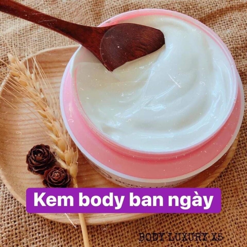 [ MUA 1 TẶNG 3 ] KEM BODY LUXURY X5 DƯỠNG DA TRẮNG MỊN SIÊU TRẮNG + TẶNG XÀ BÔNG TẮM TRẮNG