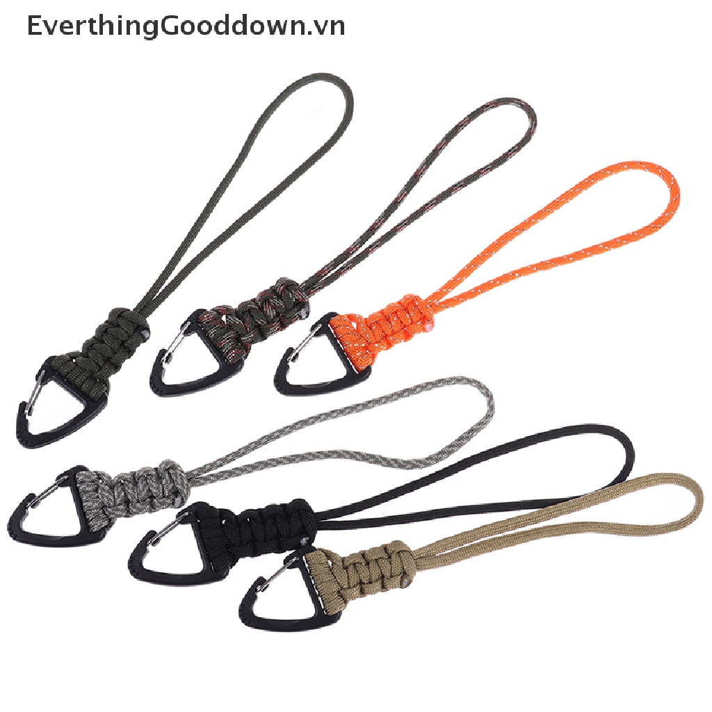 Everthinggooddown Dây Buộc Bánh Răng Sinh Tồn Bện Thủ Công Có Kẹp