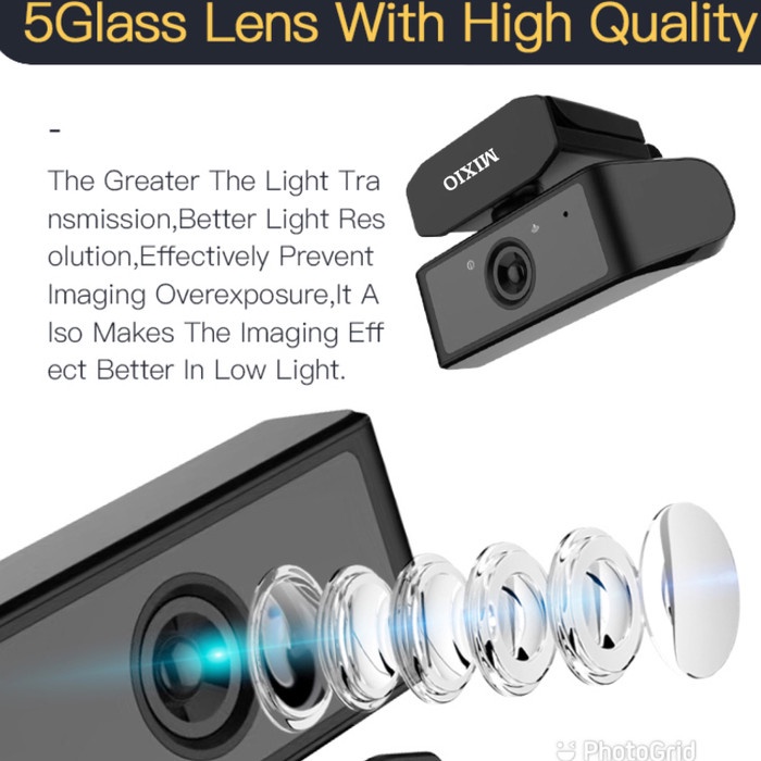 Camera hành trình Mixio Z1 1080P HD WEBCAM WITH MICROPHONE WEBCAM | BigBuy360 - bigbuy360.vn