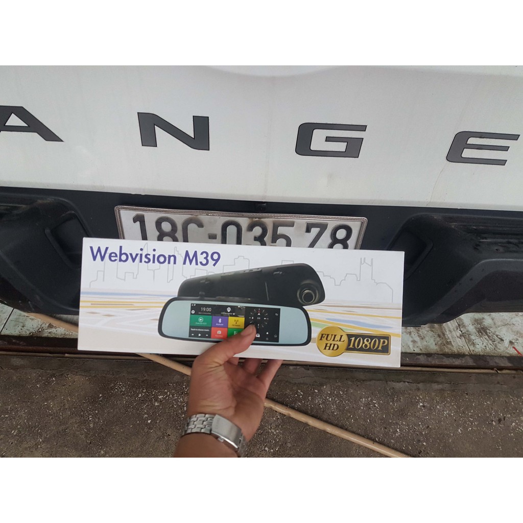 camera hành trình Webvision M39 xe Ford Ranger