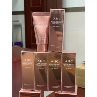 Kem dưỡng da trắng hồng, căng bóng AHC Aura Secret Tone Up Cream 10ml
