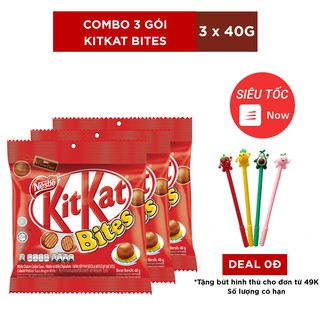 Combo 3 gói Socola KitKat Bites (40g/gói)