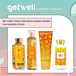 SUN WASHED CITRUS | Sản Phẩm Tắm Dưỡng Xịt Thơm Toàn Thân Bath & Body Works
