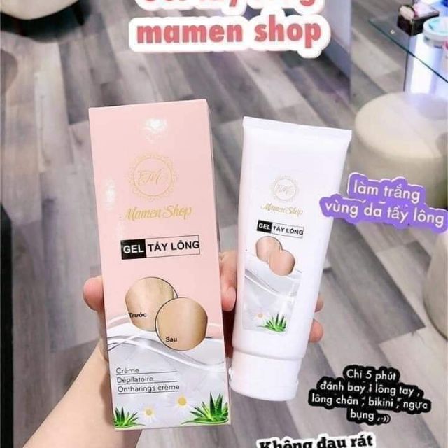 Kem tẩy lông mamen shop