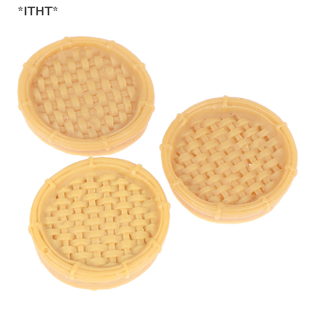 Bộ 5 Đĩa Hấp Trang Trí Nhà Búp Bê Tỉ Lệ 1 / 12