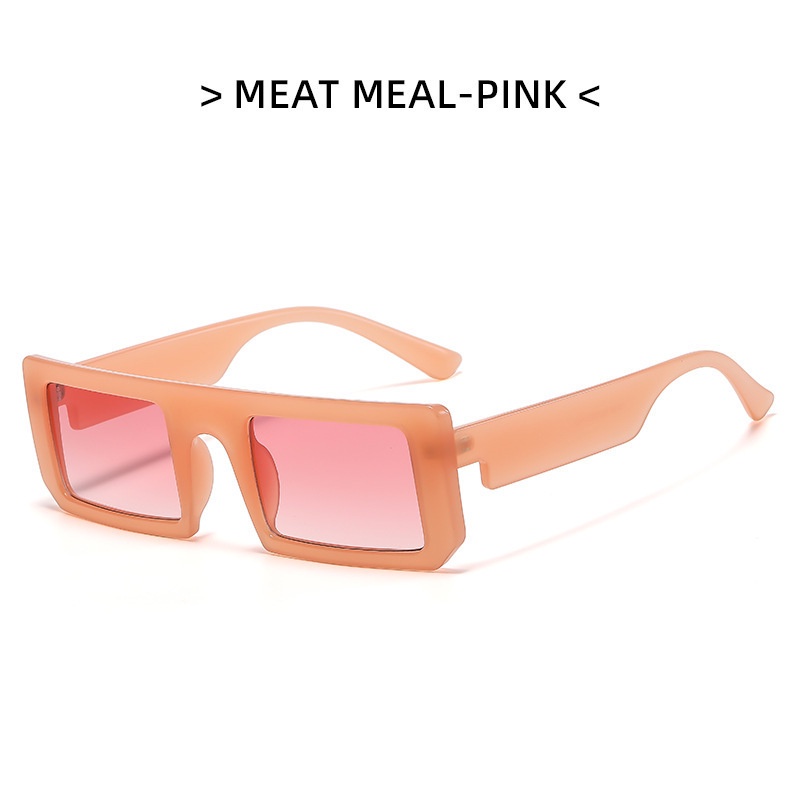 Kính mát gọng chữ nhật phong cách retro thời trang