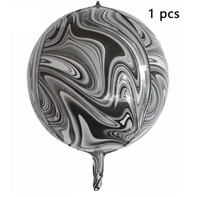 Bóng Bay 4D 24 inch 55cm Vân Đá Trang Trí Sinh Nhật, Tiệc Tùng VD01