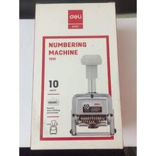 Dấu số nhảy deli 10 số 7510