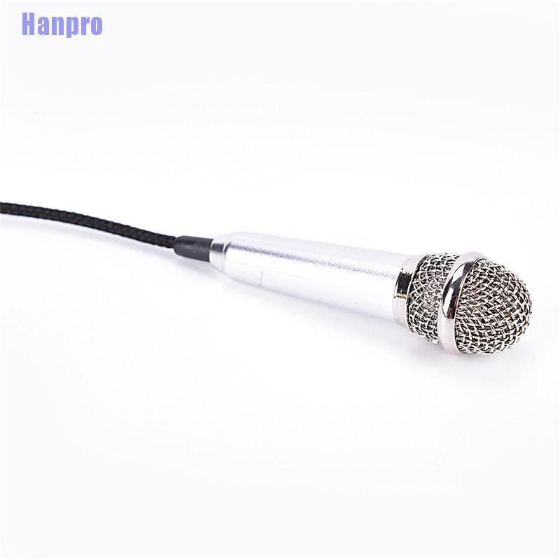 Micro Hát Karaoke Mini Hanpro 2017 Cho Điện Thoại / Máy Tính