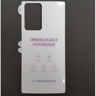 Miếng dán dẻo PPF nhám AG cho Samsung Note 20, Note 20 Ultra Mặt sau chống vân tay bảo vệ lưng máy siêu tốt