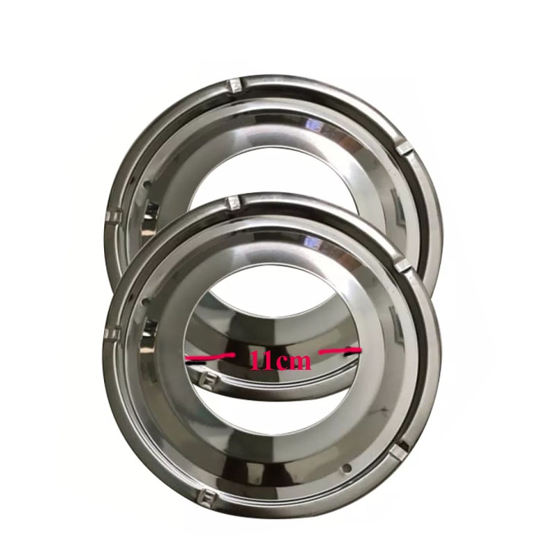 Khay inox bếp ga, sử dụng cho dòng bếp gas phổ thông lổ 11cm
