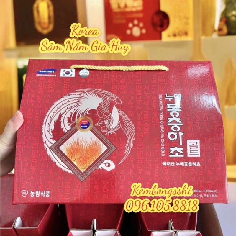 Nước Đông trùng Hạ thảo quai xách Hàn Quốc 30 gói [8818]
