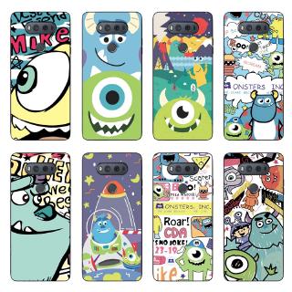 Cartoon Cute Monster Back Cover LG V40 V30 V20 V10 Soft TPU Case