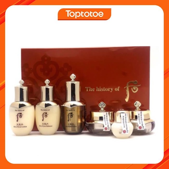 Bộ Dưỡng Tái Sinh Da The History Of Whoo Cheongidan Radiant Rejuvenating 6pcs GWP Set