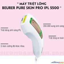 MÁY TRIỆT LÔNG BEURER IPL5500