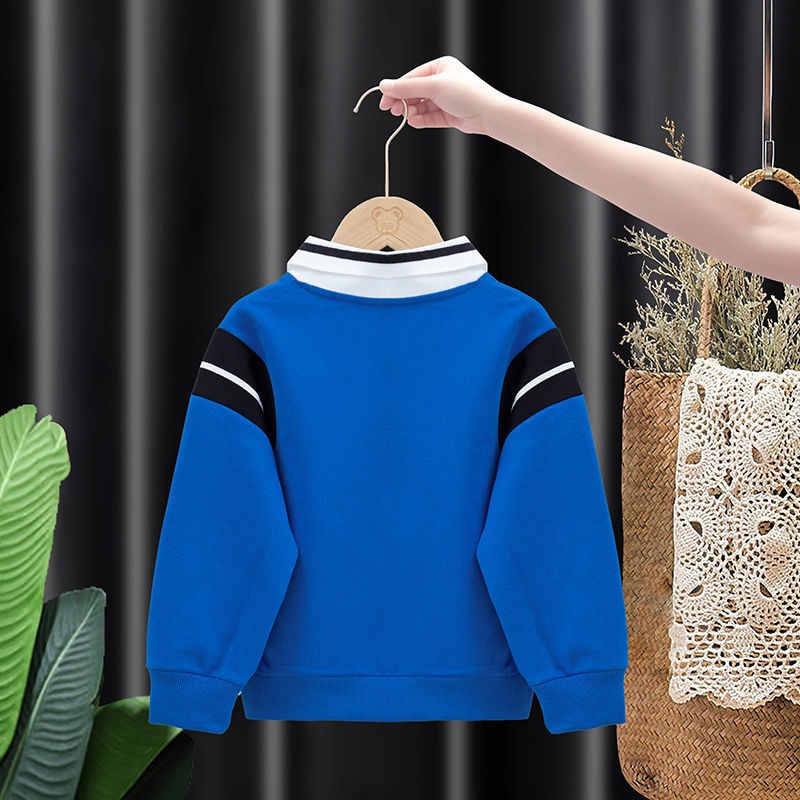 Áo Sweater Dáng Rộng Phong Cách Mới 2022 Cho Bé Trai