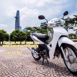 Pha đèn lét  wave 2 tầng  Lượm 79