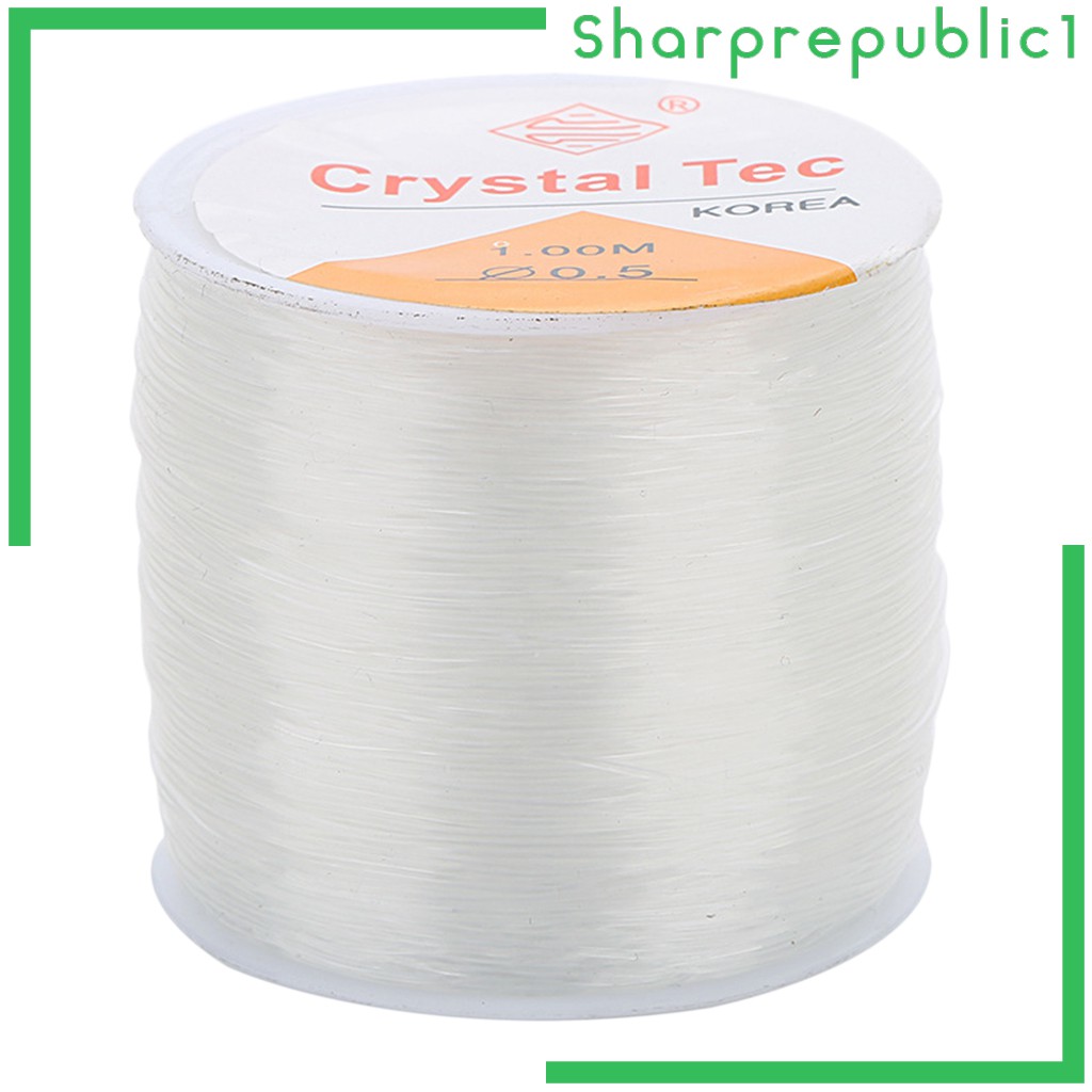 Elastic String, Stretchy Bracelet String Crystal String Bead Cord for Bracelet, Beading and Jewelry Making