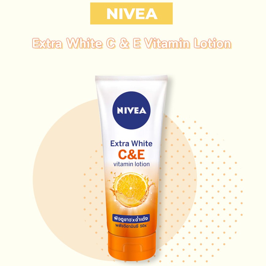 Sữa dưỡng thể dưỡng trắng Nivea Extra White C&E Vitamin Lotion 180ml