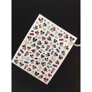 Sticker MÃ WG - sticker nail, miếng dán móng tay
