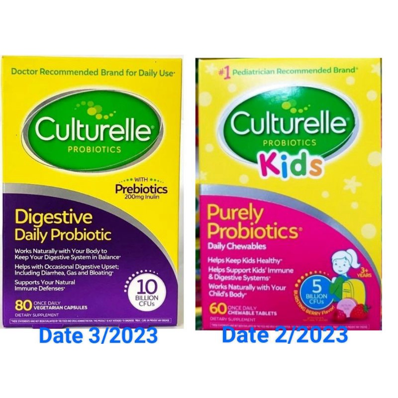 Viên uống hỗ trợ hệ tiêu hoá (Men vi sinh) Culturelle Probiotic