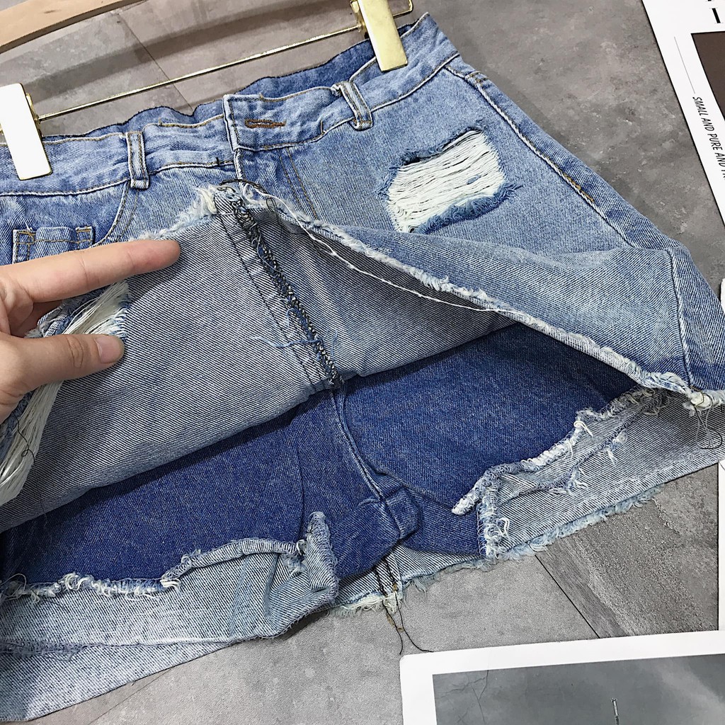 Váy jeans ngắn cá tính mã 2271 ( kèm ảnh thật, video ) | BigBuy360 - bigbuy360.vn