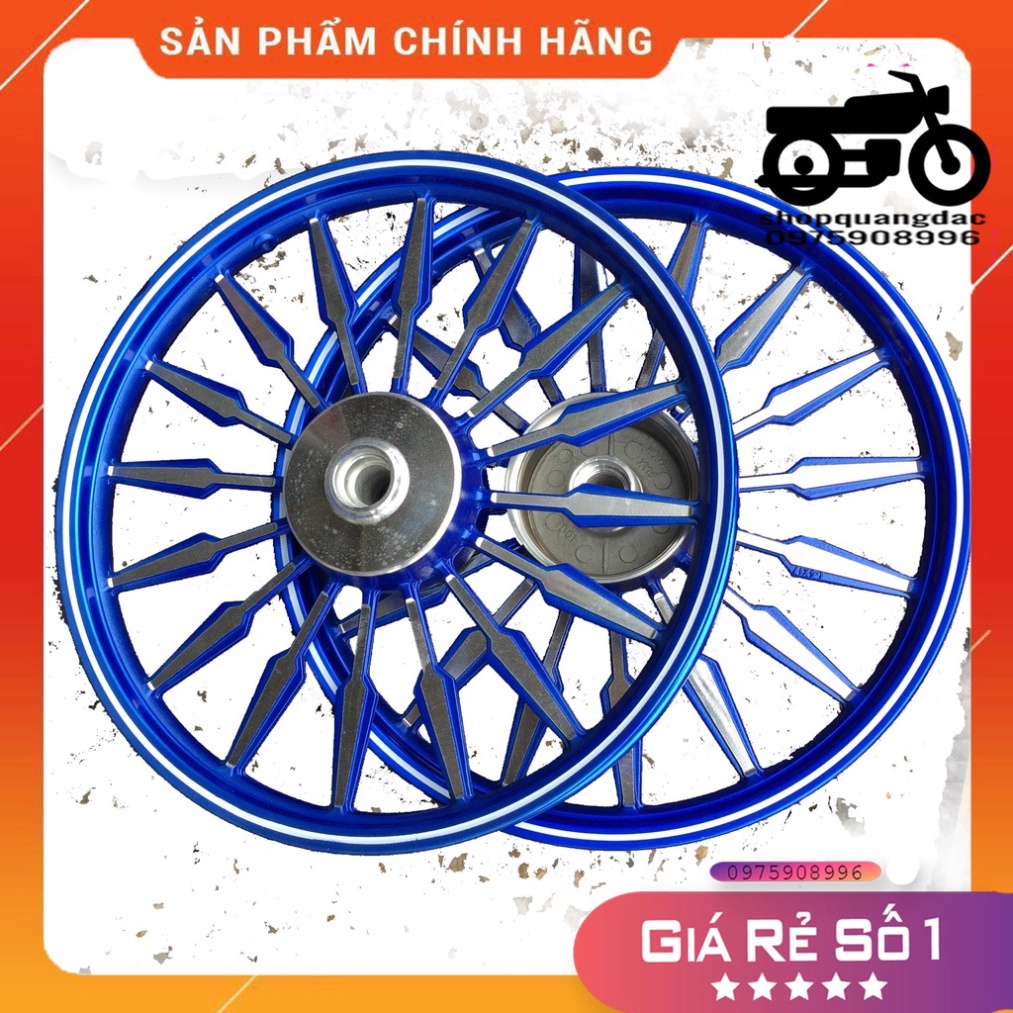 💥 BÁNH MÂM 16 CÂY MŨI TÊN MÀU SƠN TĨNH ĐIỆN  ĐÙM 110 GẮN WAVE 110 ,DREM, WAVE 50CC 💥