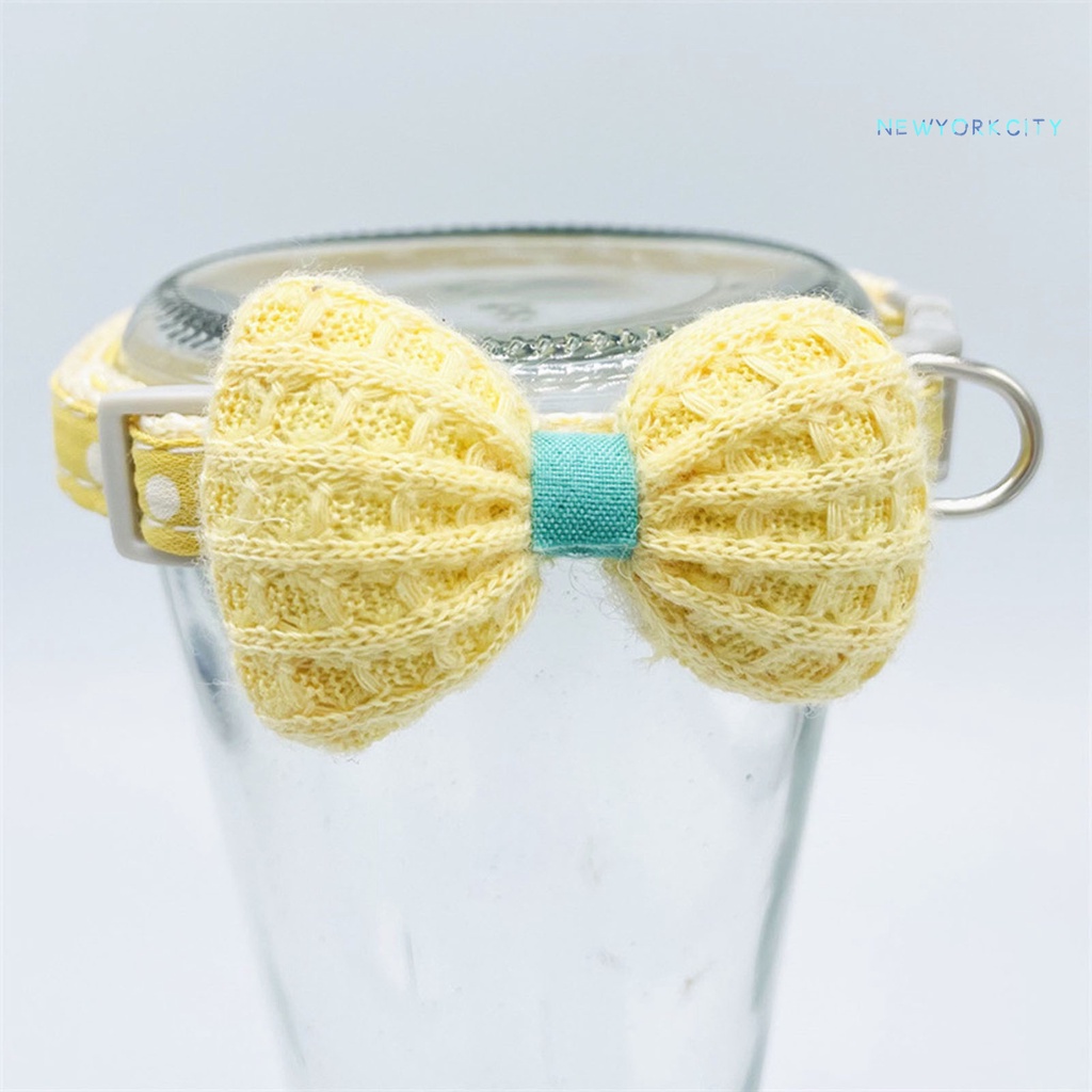 Vòng Cổ Polyester Bắt Mắt Dễ Thương Có Thể Điều Chỉnh Cho Chó Vừa Và Nhỏ