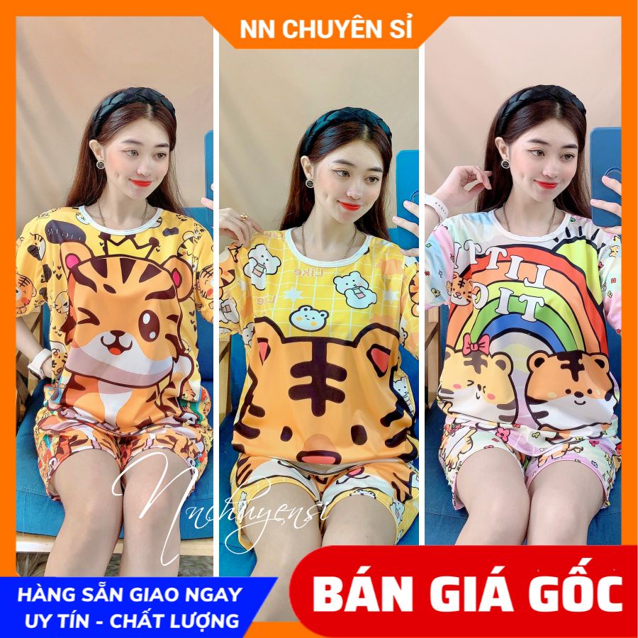 Đồ bộ con cọp 🛑 Set bộ bé trai bé gái và người lớn 5 ký đến 70 ký hoạt hình con cọp tiger FULL SIZE DBRBD